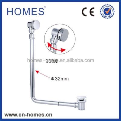 China Universal design Universal design exposed click-snap bath waste fits any bath for sale