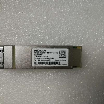 China NOKIA FOCX 474333A QSFP+ 40G 4X10G 300M FOCX 474333A 130/50*20 for sale