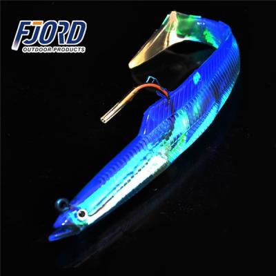 China Good Price Lead Plastic Head PVC Soft Plastic FJORD Fishing Lure for sale