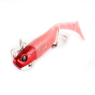 China FJORD Lead Leader 21g 28g 33g PVC Plastic and Metal Bait Fishing Bait Soft Silicone Soft Plastic Long Casting Fishing Lure for sale