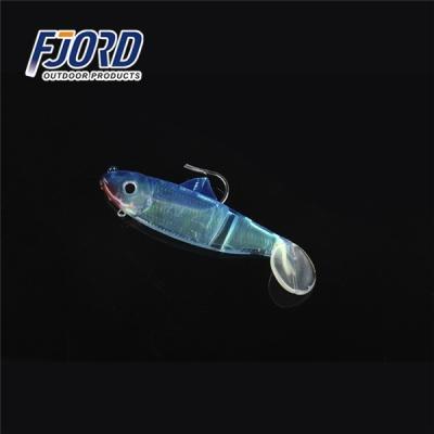 China Wholesale PVC FJORD In Stock 53.5g 145mm Lead Head Soft Plastic Fishing Lures for sale