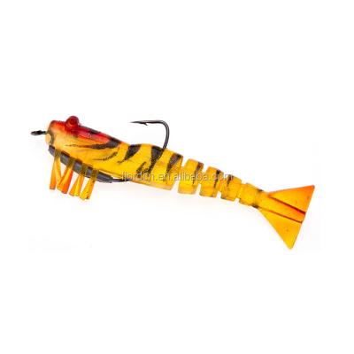 China FJORD PVC Plastic High Quality Similar Live Shrimp Zerek Lure Factory Soft Plastic Fishing Lure for sale