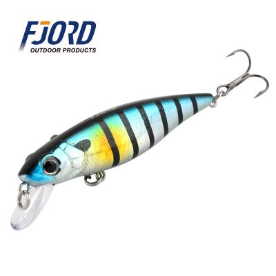 China 3d Fishing Lure FJORD Wholesale 55mm/66mm/77mm/88mm Minnow 3d Eyes Suspension Hard Minnow Lures Saltwater for sale