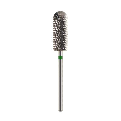 China Pedicure beauty salon nail drill/nail/nail high quality tungsten carbide barrel shape pedicure nail polishing drill bit for sale