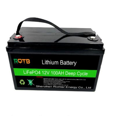 China Deep Cycle 12V 200Ah Lithium Ion Batteries For RV/Solar Rechargeable Machinery/Golf Carts Storage/Car for sale