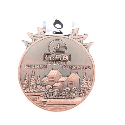 China Europe Fandy specializes in zinc alloys HIGH QUALITY MEDALS FOR SERVICE medals for military steel medal for sale