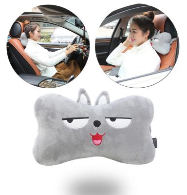 China Factory Price Factory Logo Custom Car Neck Support Pillow Cheap PORTABLE Head Rest Pillow Custom Soft Car Sleep Pillow for sale