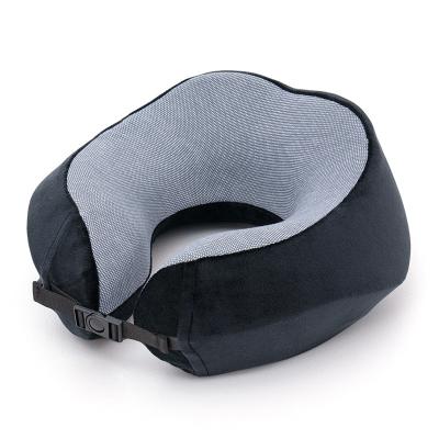 China Wholesale PORTABLE Neck Pillow Car Travel Air Plane Memory Foam Travel Neck Support Pillow for sale