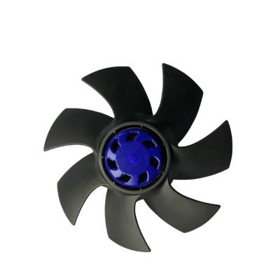 China PA6+GF DC Impeller Materials Waterproof Fan Axial Bracket Ball Bearings Cooling Air Cooler Axial Fan for sale