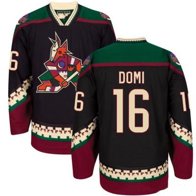 China Shirts & Tops New Style Wholesale Best Quality Custom Phoenix Pitched Sports Ice Hockey Jerseys Coyote 16 Domi 23 Ekman-Larsson for sale