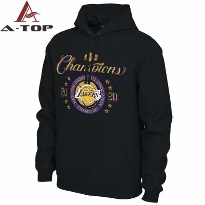 China Antibacterial Thin Fit Basketball Hoodie 2020NBA Championship Uniform Jacket for sale