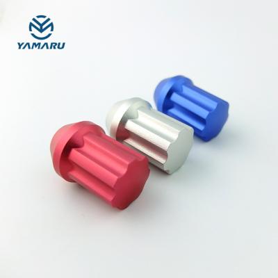 China YAMARU F6970535 697 Aluminum Spline Wheel Lug Nut M12x1.50 for sale