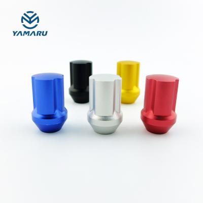 China Custom 7075 Aluminum Alloy Aluminum Alloy Lug Nut 953 Wheel Lock Nut for sale