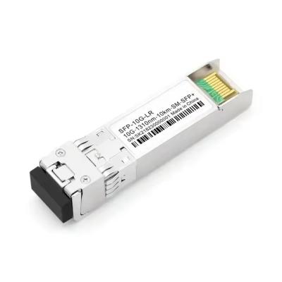 중국 10G SFP 트랜시버 모듈 SFP-10G-LR 1310nm 20km 범위 스톡 네트워크 장치 판매용