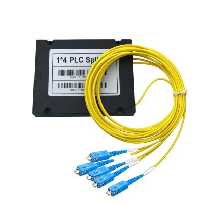 China Fiber to Home Box 1X8 1X16 1X32 1X64 Splitter Carrier-Grade SC/APC Pigtail Splitter PLC Fiber Optic Splitter for sale