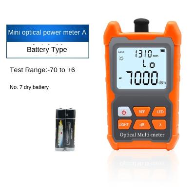 China Electricity Meter FTTH Power Detector Optical Battery Lowest Tester Optical Fiber Optic Connector (-70+6) for sale