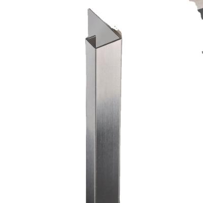 China Modern Square Stainless Steel Tile Edge Trim Online Technical Support for sale