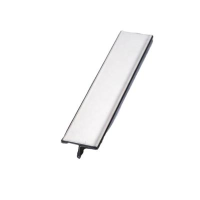 China Modern 304 Stainless Steel Mirror Finish T Shaped Tile Trim for sale