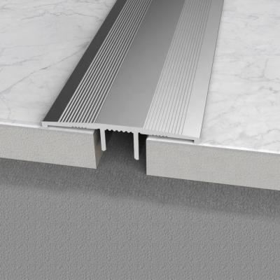 China High Quality Modern Aluminum Trim 2.5M 3M Metal Transition Floor Stainless Steel Tile Trim for sale