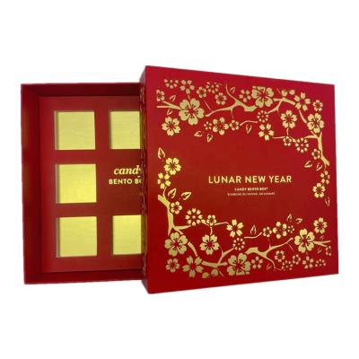 China custom empty handmade luxury candy packaging boxes with laser pattern for sale