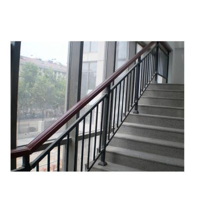 China Factory Supply Rectangle Staircase Handrail Easily Compiled Smooth Exterior Aluminum Design for sale