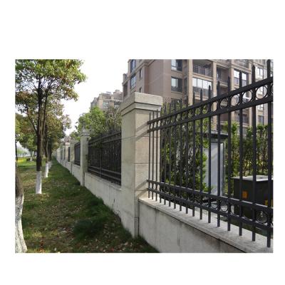 China Factory Wholesale Easily Assembled Four Beam Fencing Galvanized Steel Security Fence for sale