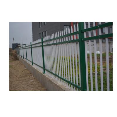 China Easily Assembled Most Popular Galvanized Security Fence Galvanized Security Fence Durable Anti Climb Fence for sale