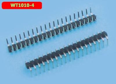 China 1-40 Pin 2.54MM Cabeça de pin direito Linha única de U - Cabeças de pin em forma de U à venda