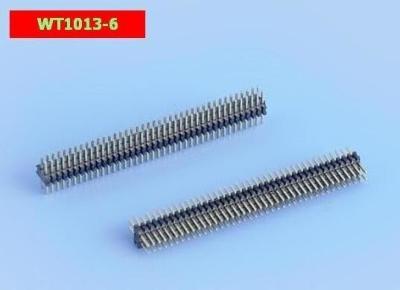 China Industrial 0.8MM Pitch Single Row Pin Header Curva Agulha Patch Serviço OEM à venda