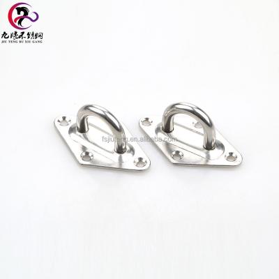 China All Wholesale Custom Rhombus 304 Stainless Steel 316 Pad Eye Plate for sale