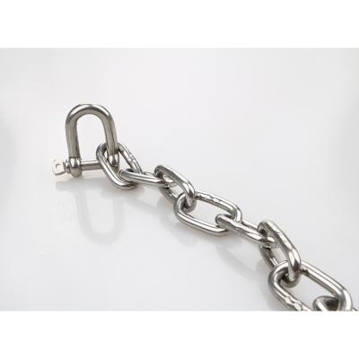 China Heavy Industry Factory Wholesale Stainless Steel 304 316 U Chain Shackle for sale