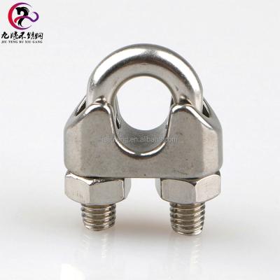 China Mining Standard 304 Stainless Steel Wire Rope Clip Rigging Hardware for sale