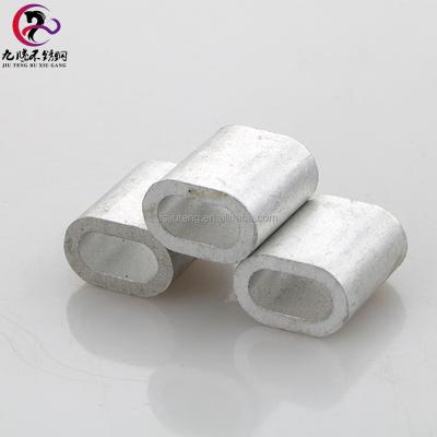 China Simplex Aluminum Rope Jiuteng Wire Rope Ferrule for sale