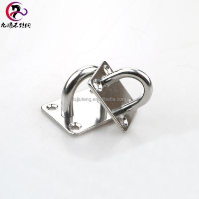 China All Custom High Quality 304 Stainless Steel Square Eye Plate For Rigging Hardware for sale