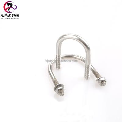 China Construction Type Wholesale Price Hardware Stainless Steel U Bolt for sale