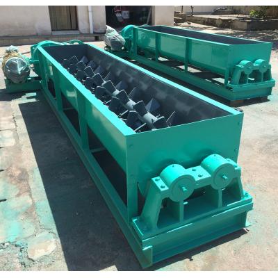 China Building Material Shops Double Shaft Mixer Machine For Coal Briquette Making Plant for sale