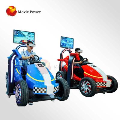 China Other Amusement Park Products 9D Vr System Children VR Racing Car Driving Simulator Price L 2000*W 1200*H 1800mm for sale