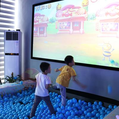 China Shopping Mall Earn Money Magic 3d Interactive Floor Kids Wall Projection System Video Games For Kids for sale