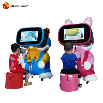 China Games VR Simulator Cinema Shooting Interactive Shoot Game Machines For Kids Fun Indoor MP-Kids VR Simulator for sale