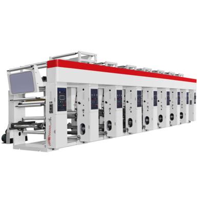 China High Performance 8 Colors Rotogravure Paper Printing Machine for sale