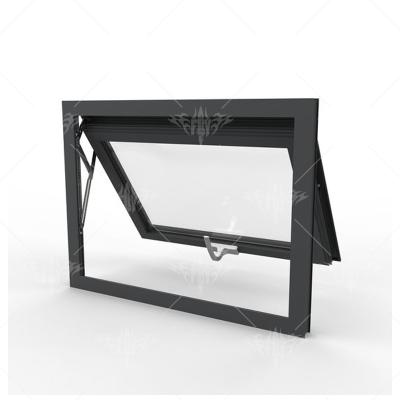 China Magnetic Screen Double windows  picture frame aluminium awning window price philippines for sale