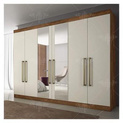 China Adjustable (height) U Shape Customized Size Aluminium Wardrobe Cabinet Walk in Closet Design for sale