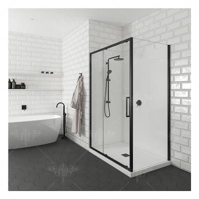 China Eco-Friendly Hotel Portable Luxury Building Standing Showers Prefabricated Modular Portable Shower Rooms Shower Glass Door for sale