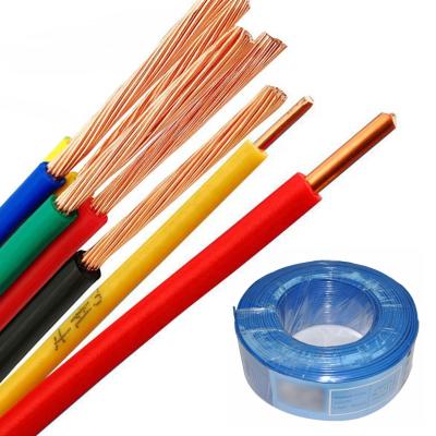 China Electrical Machinery Good Quality Hot Selling PVC Insulated Copper Wire Flexible Electrical Wires Cables for sale