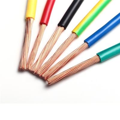 China Electrical machinery 1.5mm copper wire cable price BV/Bvr housing electrical wire and cable with good quality for sale