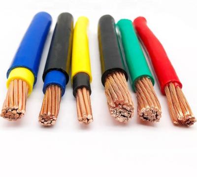 China Electrical Wire Cable Ultra Flexible Tinned Copper Conductor from A.W.G. 6 gauge silicone wire 6 machines for sale