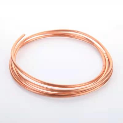 China Air condition or refrigerator factory supply air conditioner copper pipe 6.35mm 1/4 inch copper tube for sale