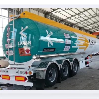 China Truck Trailer BERKLEY Customized Fuel Tank 3 Capacity 4 Axles Oil Tanker Trailer Oil Tanks Truck Semi Trailer for sale