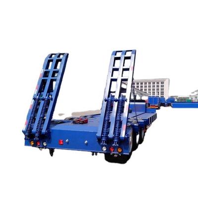 China BERKLEY China Manufacturer Supply BERKLEY China manufacturer low goose neck goose neck bed low bed semi trailer OEM 3 axle goose neck bed for sale