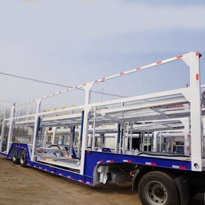 China Truck Trailer BERKLEY Type New - 2 Axles 8 Axles 3 Car Capacity Vehicle Trailer Car Carrier Semi Trailer For Automobiles for sale